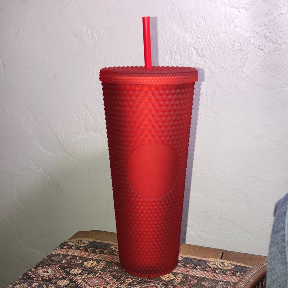 Starbucks Red Studded Trenti Cold Cup